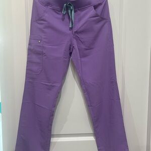 Figs lilac dawn scrub pants size small
